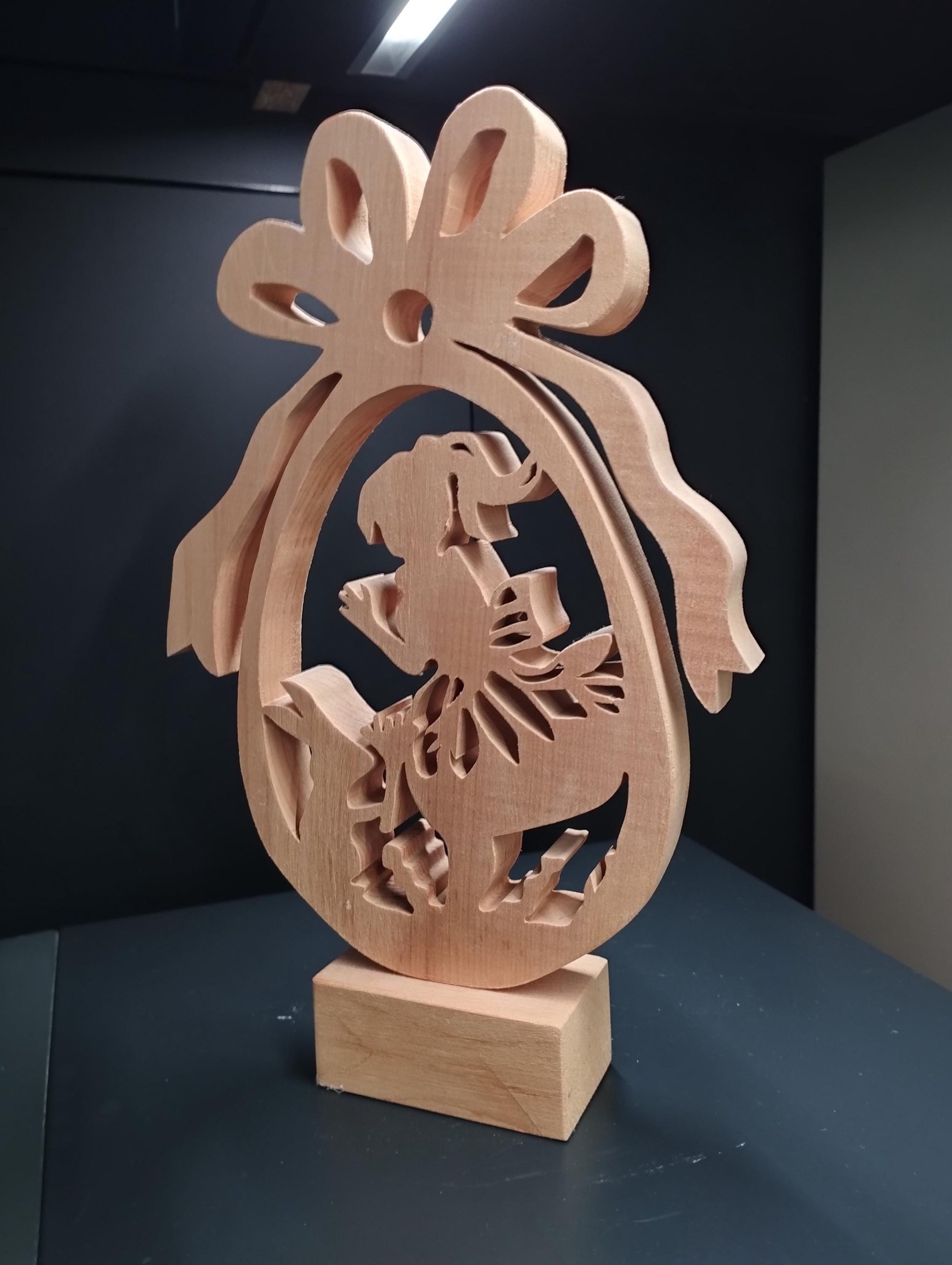 Oster Deko Zirbenholz