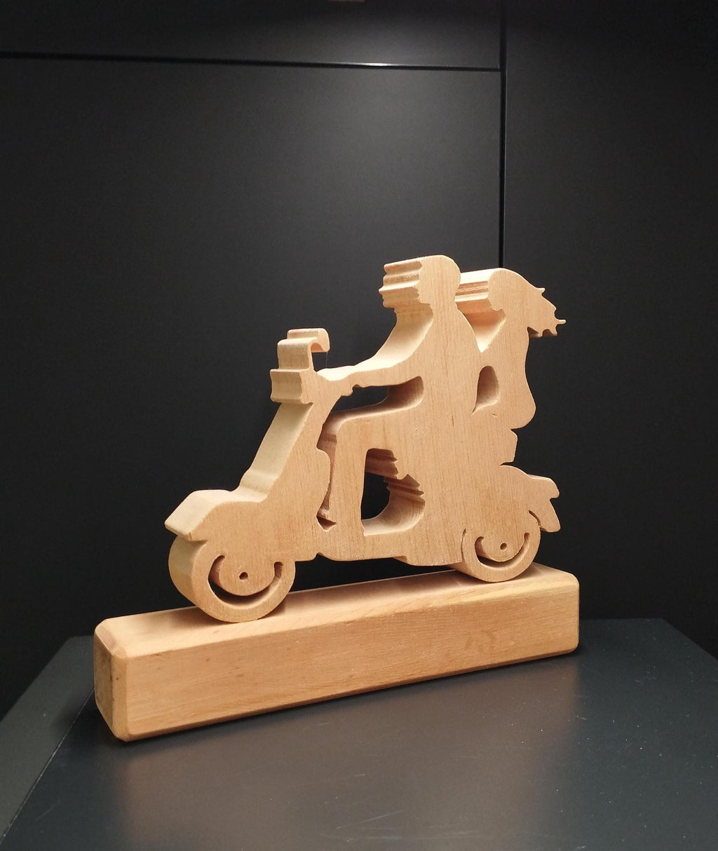 Wir fahren in den Urlaub aus Zirbenholz